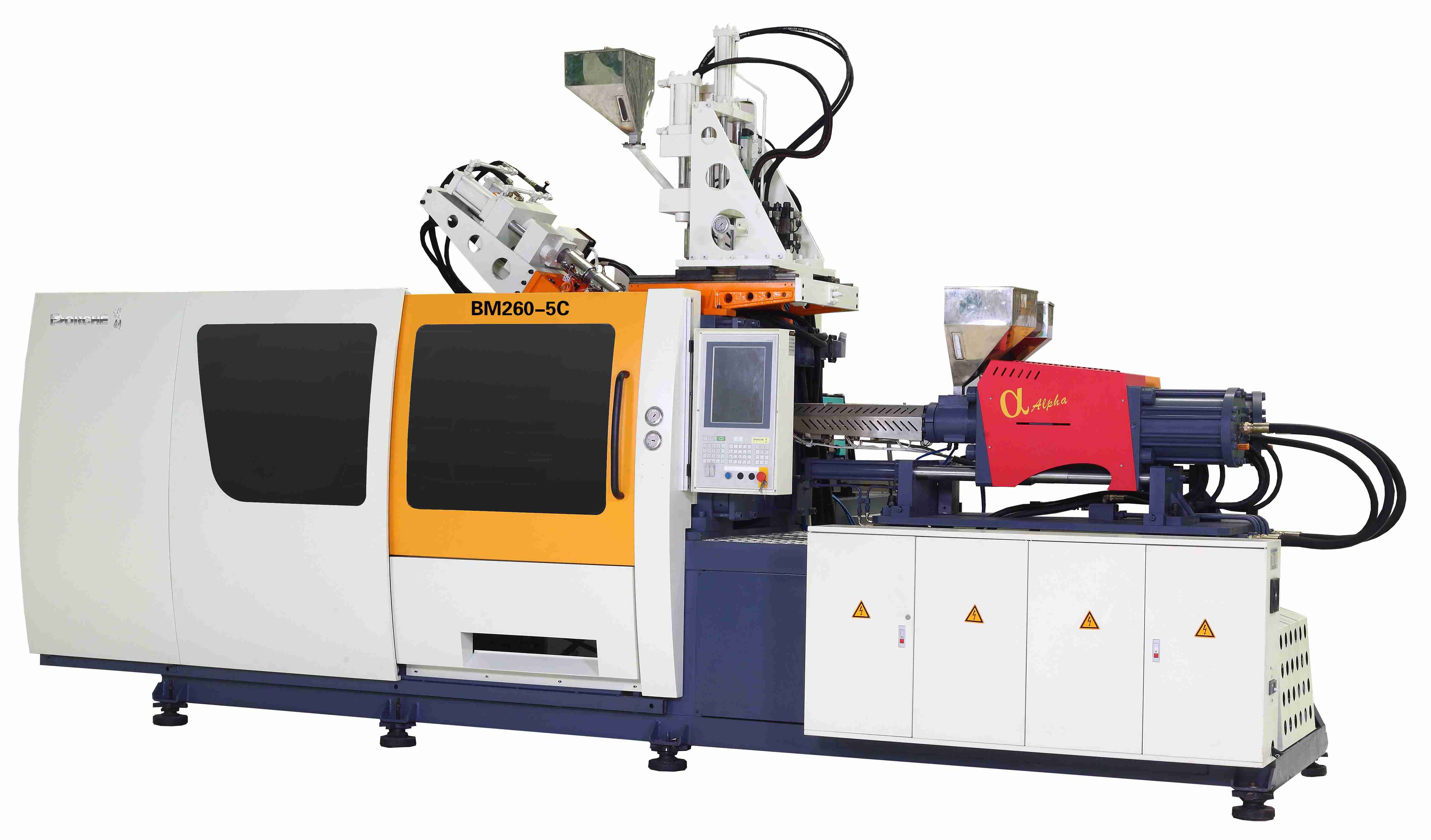 博創(chuàng)首創(chuàng)五色注塑機(jī)臺(tái)灣驚艷亮相，引領(lǐng)塑料機(jī)械技術(shù)新浪潮